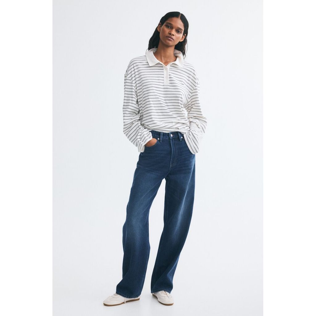 ลด 25%: H&M __MGC_VARIANT_0__ — H&M __MGC_VARIANT_0__ กางเกงยีนส์ Straight High