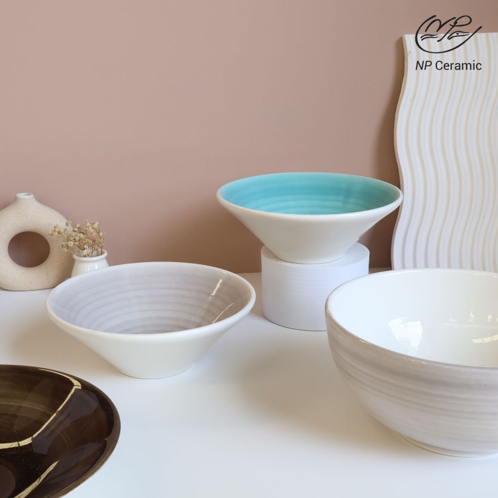ลด 29%: NP Ceramic ถ้วยชามเซรามิค