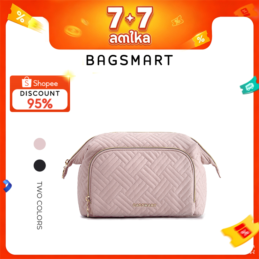 ลด 24%: BAGSMART กระเป๋าเครื่องสําอาง