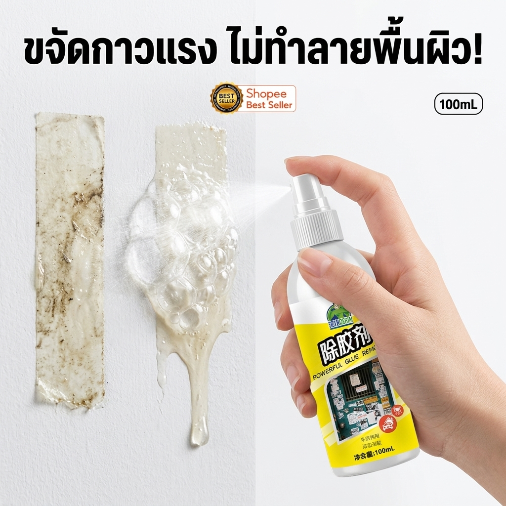 ลด 36%: คราบกาวฝังแน่นหมดปัญหา