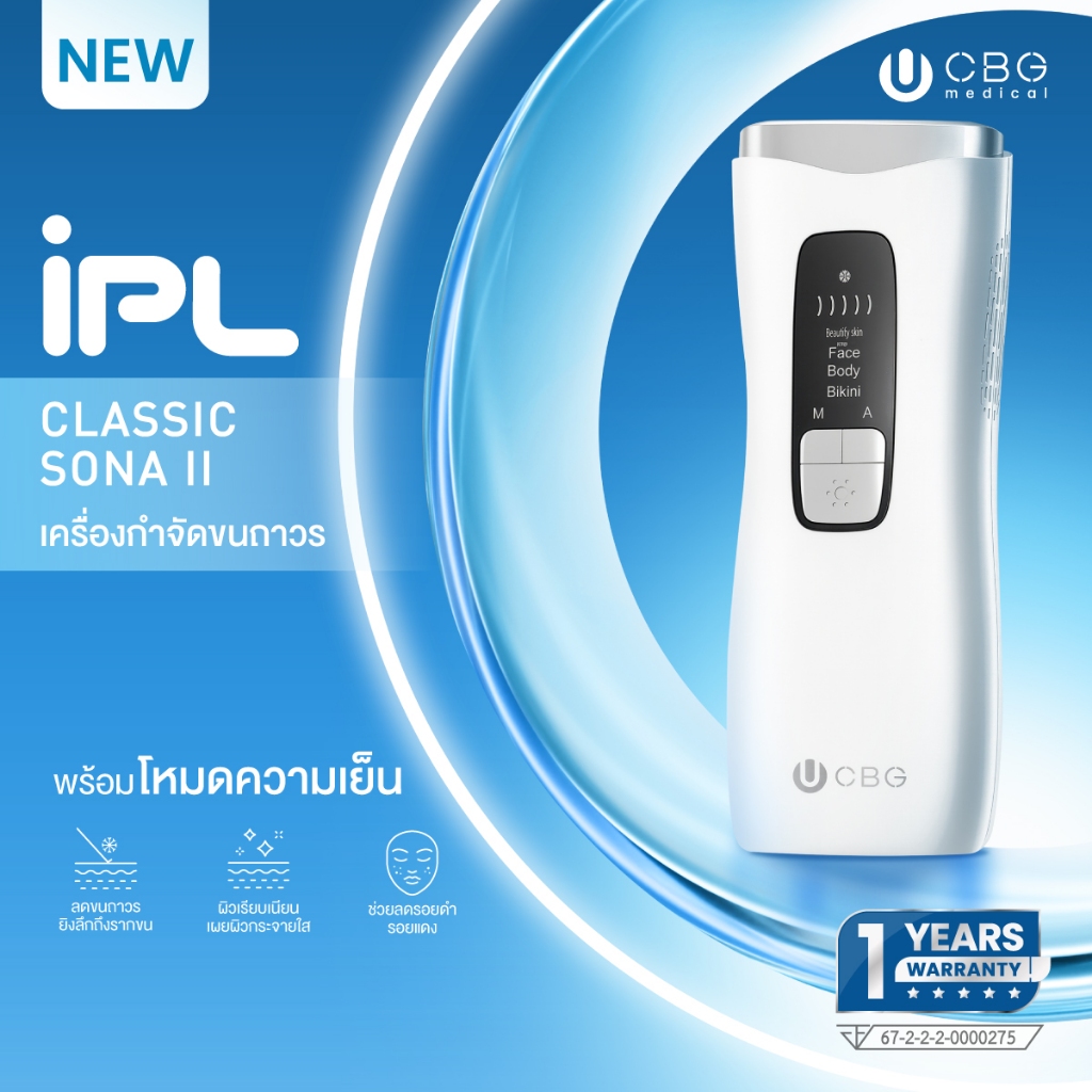 ลด 41%: NEW CBG Medical IPL Classic