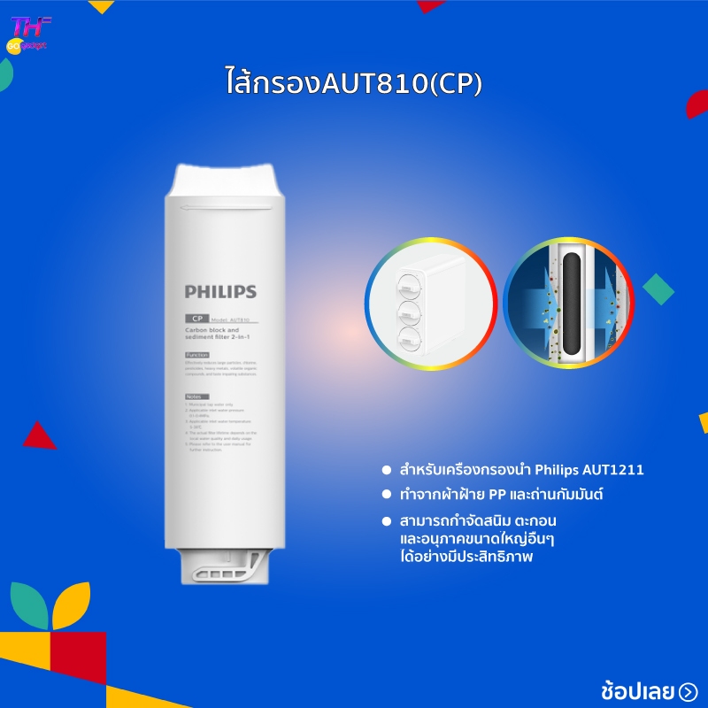 ลด 44%: Philips Filter