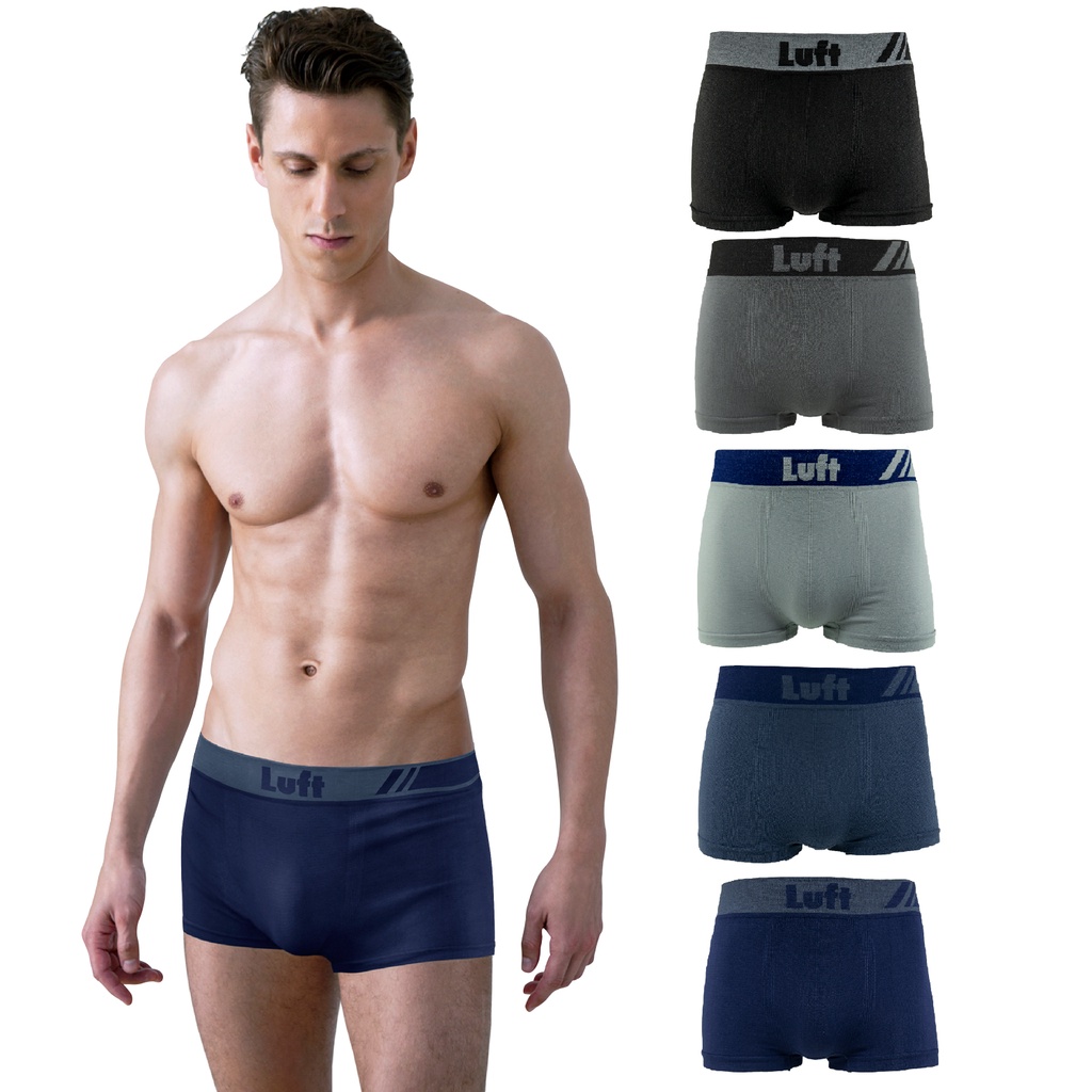 ลด 34%: Luft กางเกงในชาย ขาสั้น Seamless รุ่น (มีให้เลือก 5 สี)