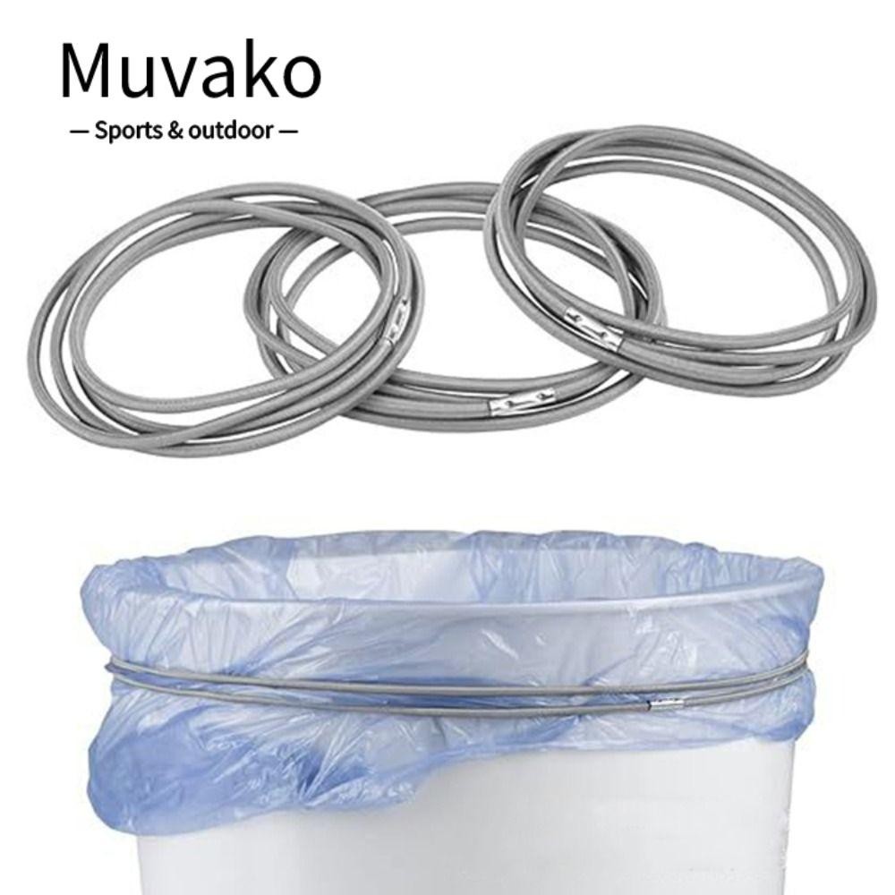 ราคาลดลงใหม่: Muvako สายรัดถังขยะ แบบยาง