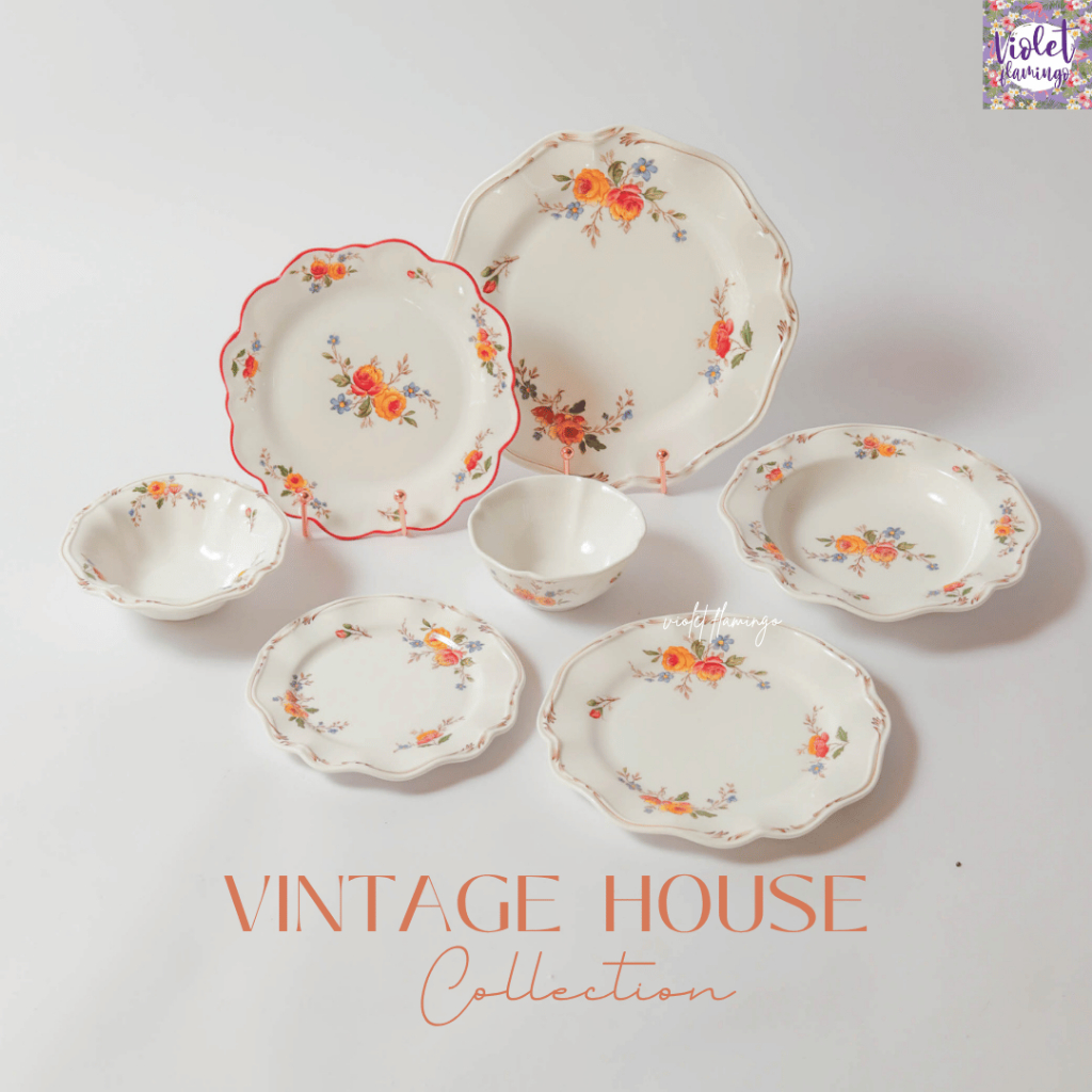 ราคาลดลงใหม่: Violet Flamingo Vintage