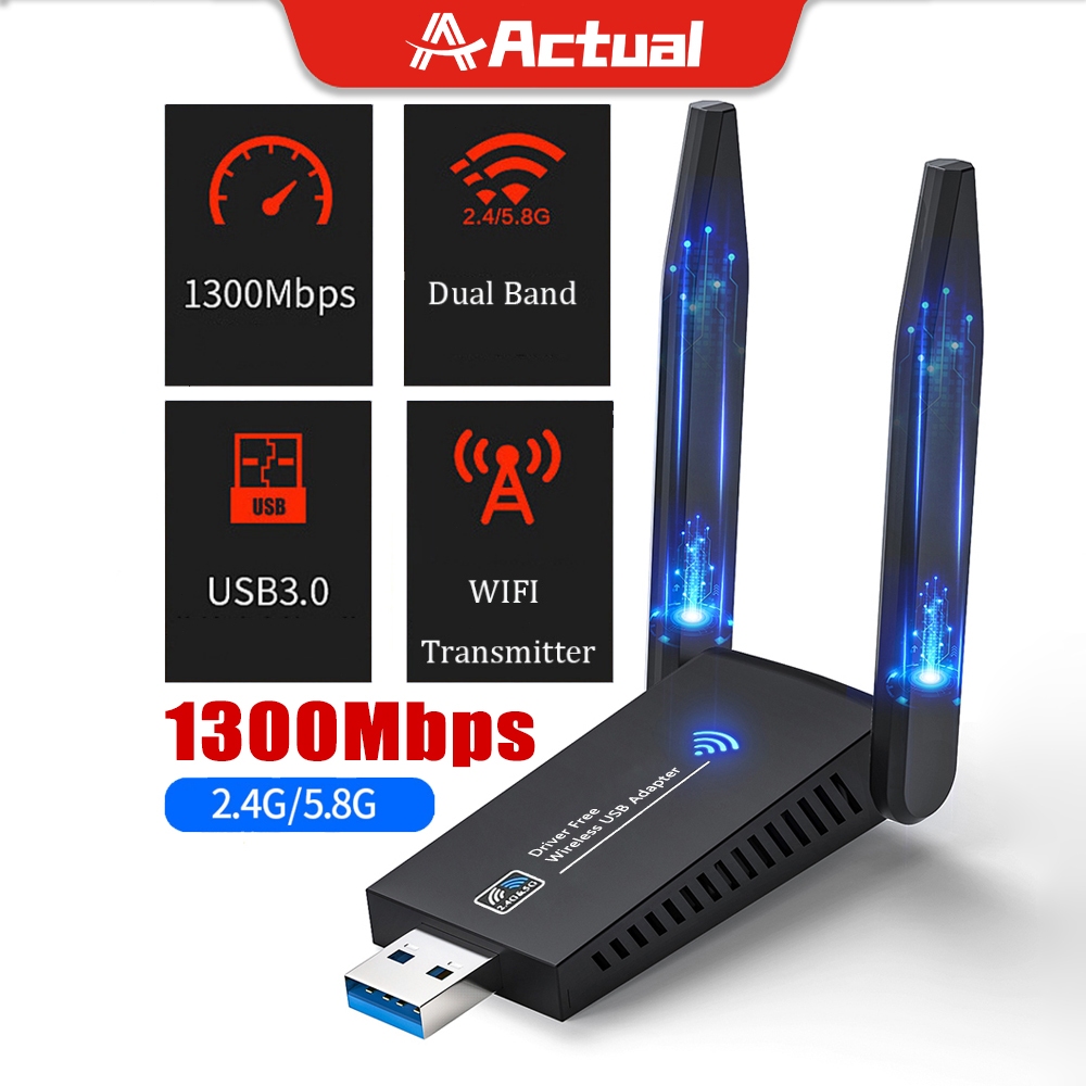 ราคาลดลงใหม่: Actual อะแดปเตอร์ WIFI