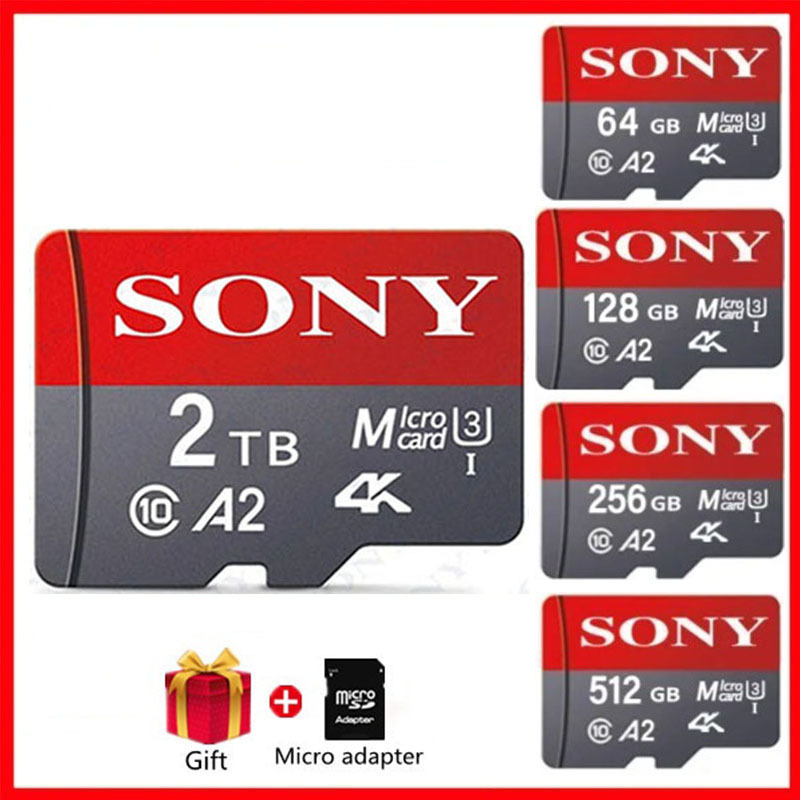 ราคาลดลงใหม่: การ์ดแฟลช Micro 2TB SD/TF