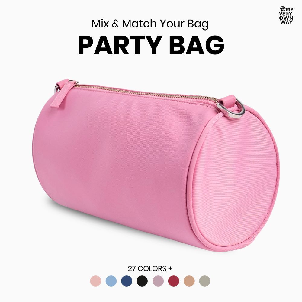 ราคาลดลงใหม่: MyVeryOwnWay Party Bag - กระเป๋าทรงกระบอกกลมสุดชิค (มี 20+