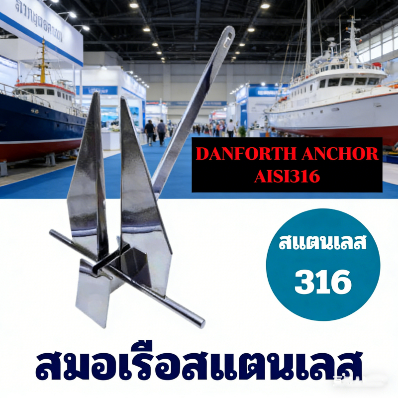 ลด 57%: สมอเรือ Danforth Boat Anchor