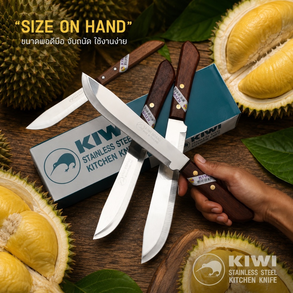 ราคาลดลงใหม่: มีดแบรนด์แท้ KIWI กีวี่