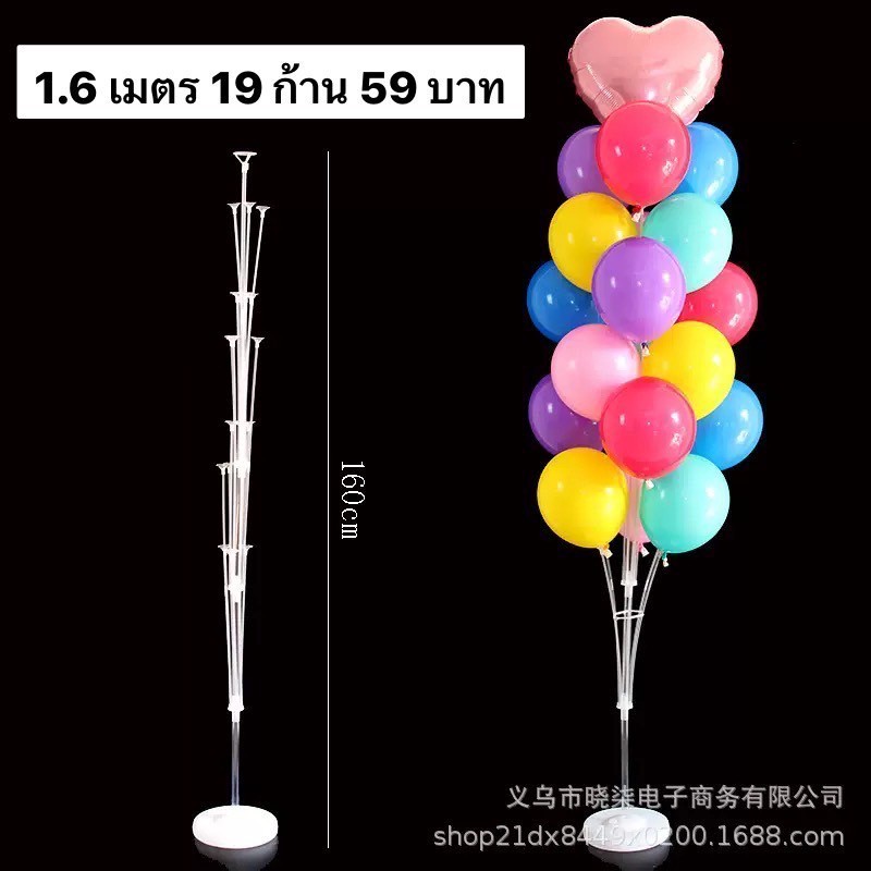 ลดลง 19.7% ฐานลูกโป่ง พร้อมก้าน