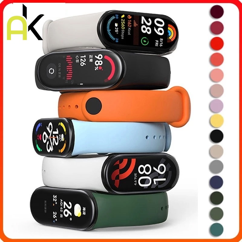 ราคาลดลงใหม่: AK ยางซิลิโคนสายกีฬา Mi