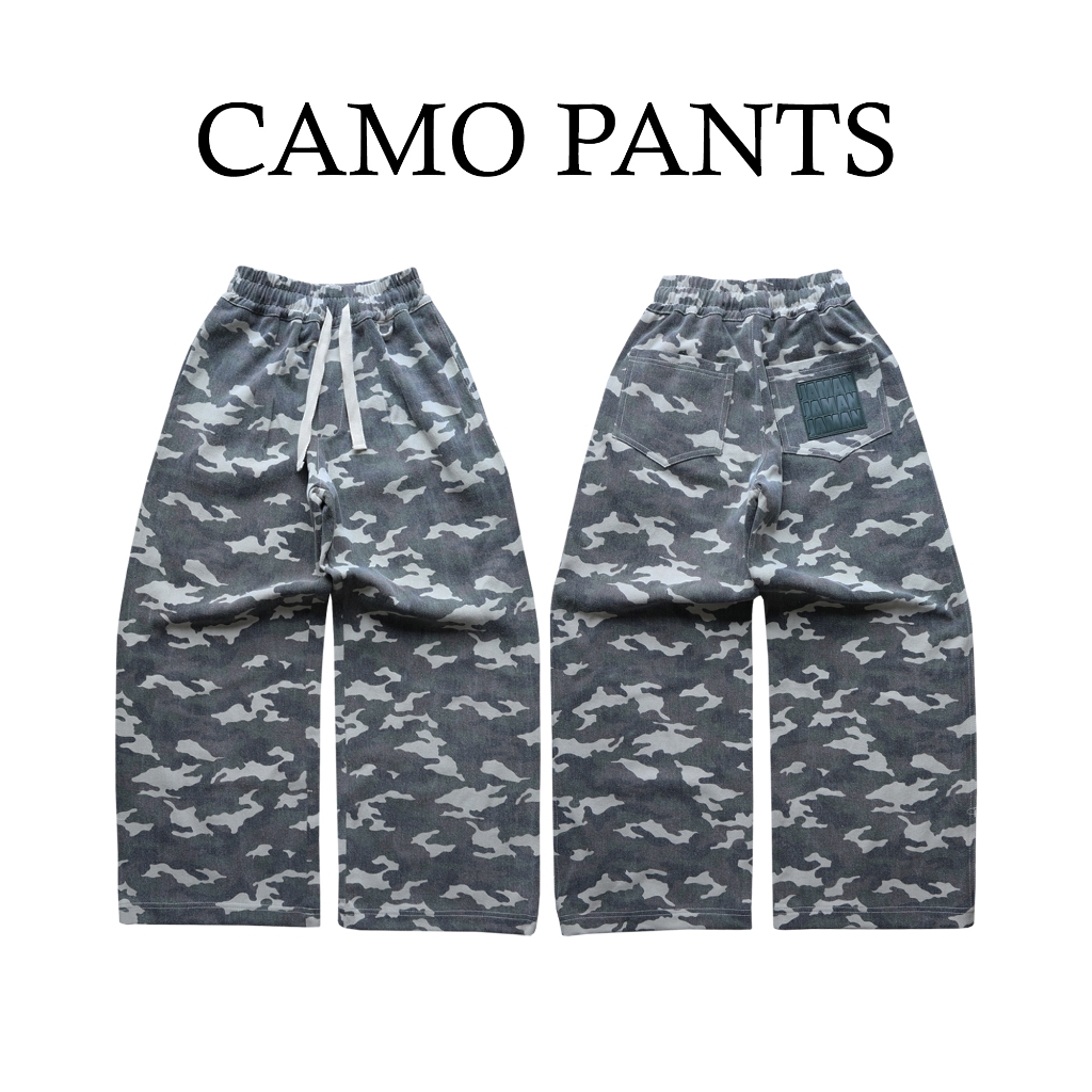 ลด 30%: JAMANBKK / CAMO PANTS /