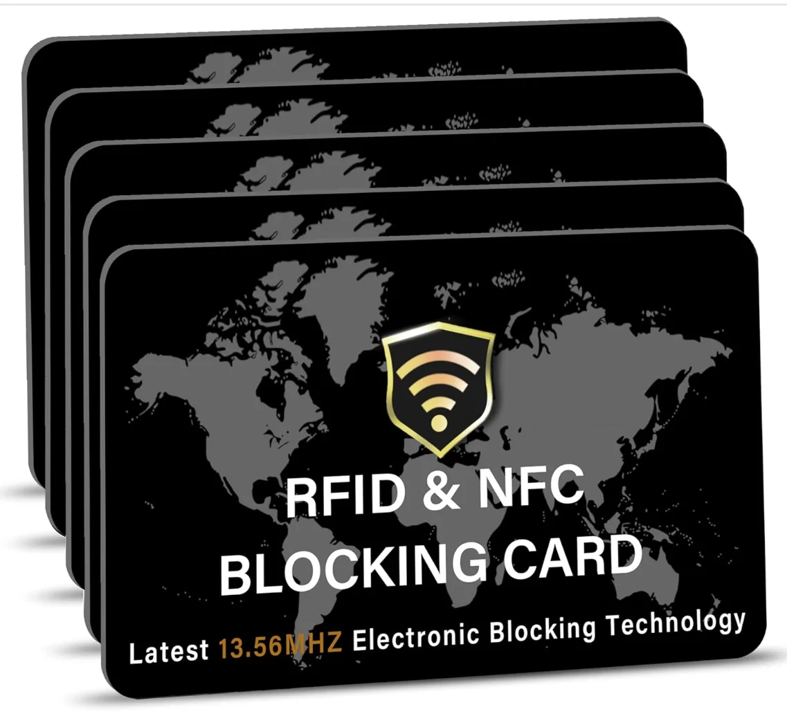 ราคาลดลงใหม่: แพ็คการ์ดป้องกัน RFID NFC