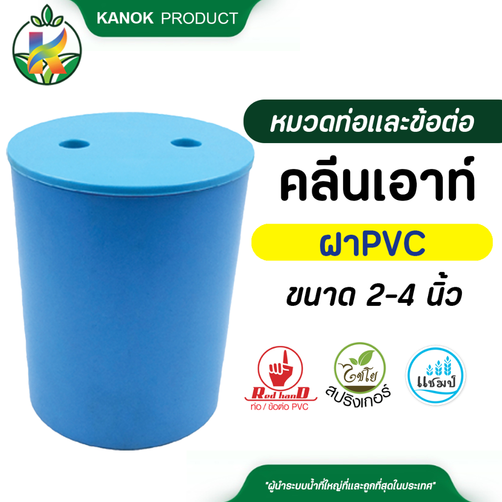 ราคาลดลงใหม่: คลีนเอ้าท์ ฝา PVC ขนาด 2 (clean out)
