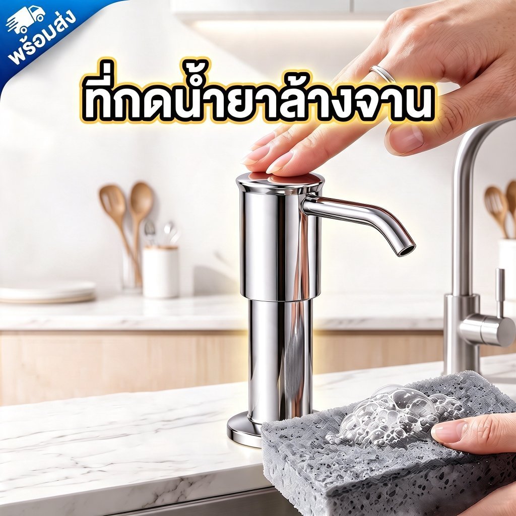 ลดจากก่อนหน้า 62% ขวดปั๊มน้ํายาล้างจาน