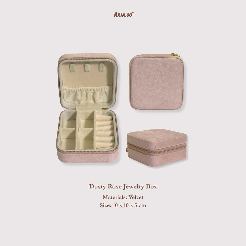 ราคาลดลงใหม่: Dusty Rose Jewelry Box -