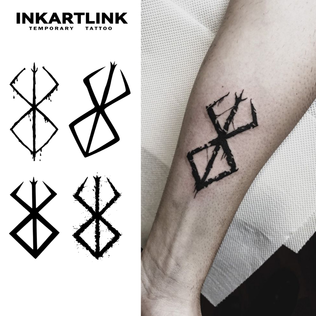 ลด 15% INKARTLINK สติกเกอร์รอยสักชั่วครา