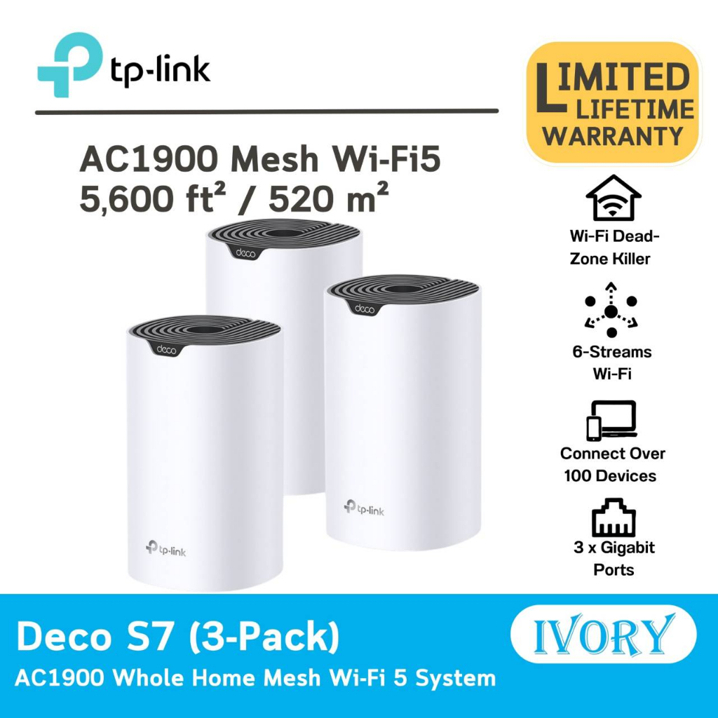 ลด 25%: TP Link Deco S7 __MGC_VARIANT_0__ (3P)