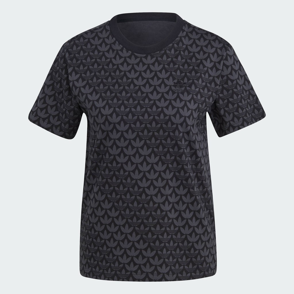 ลด 25%: adidas ไลฟ์สไตล์ — ไลฟ์สไตล์ เสื้อยืดลายโมโนแกรม Trefoil ผู้หญิง