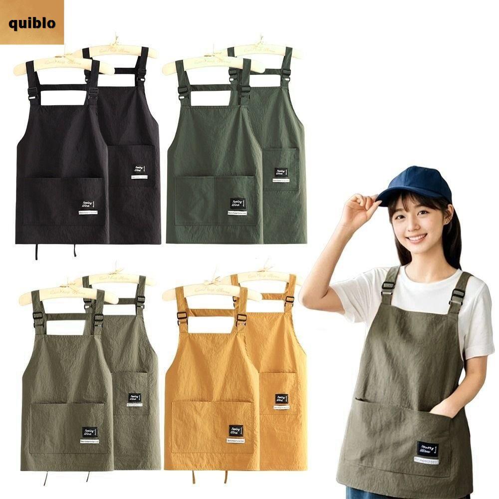 ลด 23%: QUIBLO ผ้ากันเปื้อนทําอาหาร,