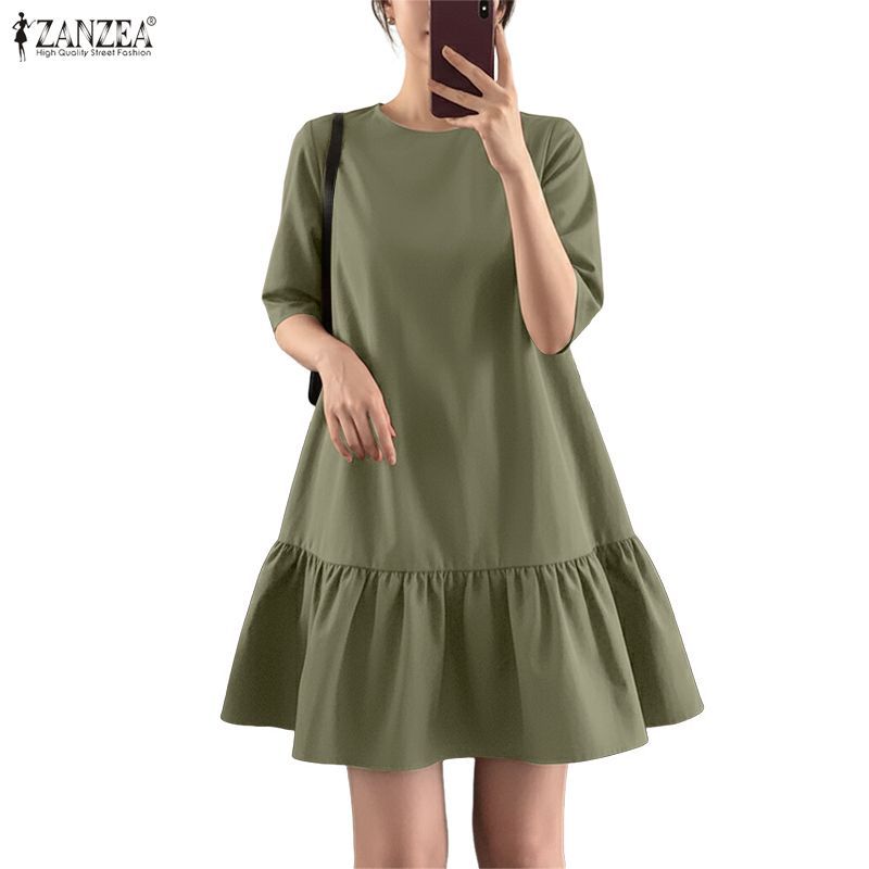 ลด 19.8% จากก่อนหน้า: ZANZEA เดรสมินิ