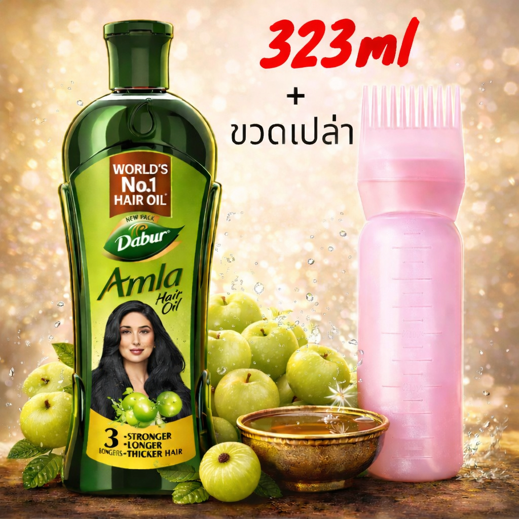 ลด 29%: Dabur Amla Hair Oil 323 (น้ํามันหมักผม)