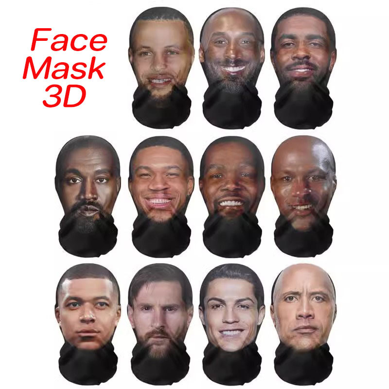 ราคาลดลงใหม่: คนดัง Face Mask 3D