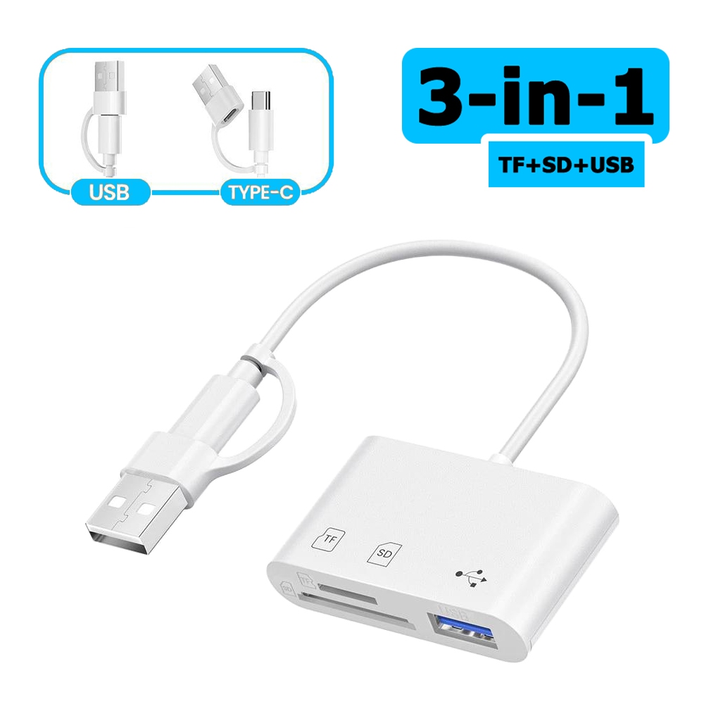 ราคาลดลงใหม่: Card Reader 3 in 1