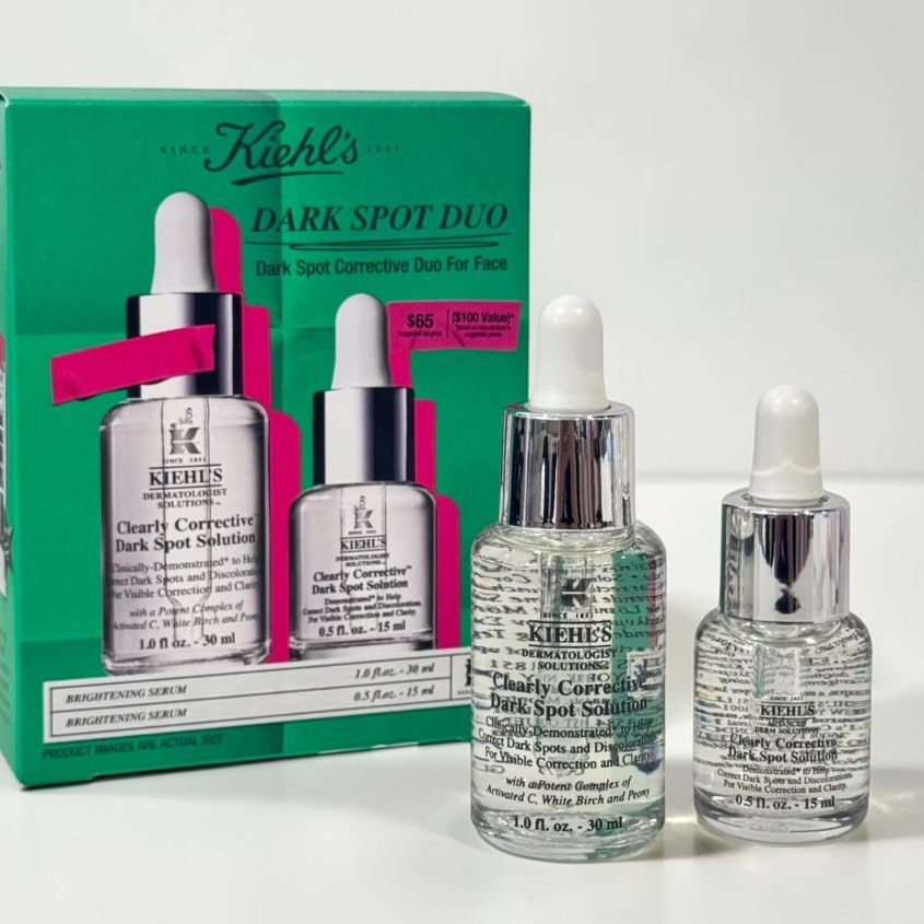 ลด 61%: ชุดดูแลผิวหน้า Kiehl's Dark Spot