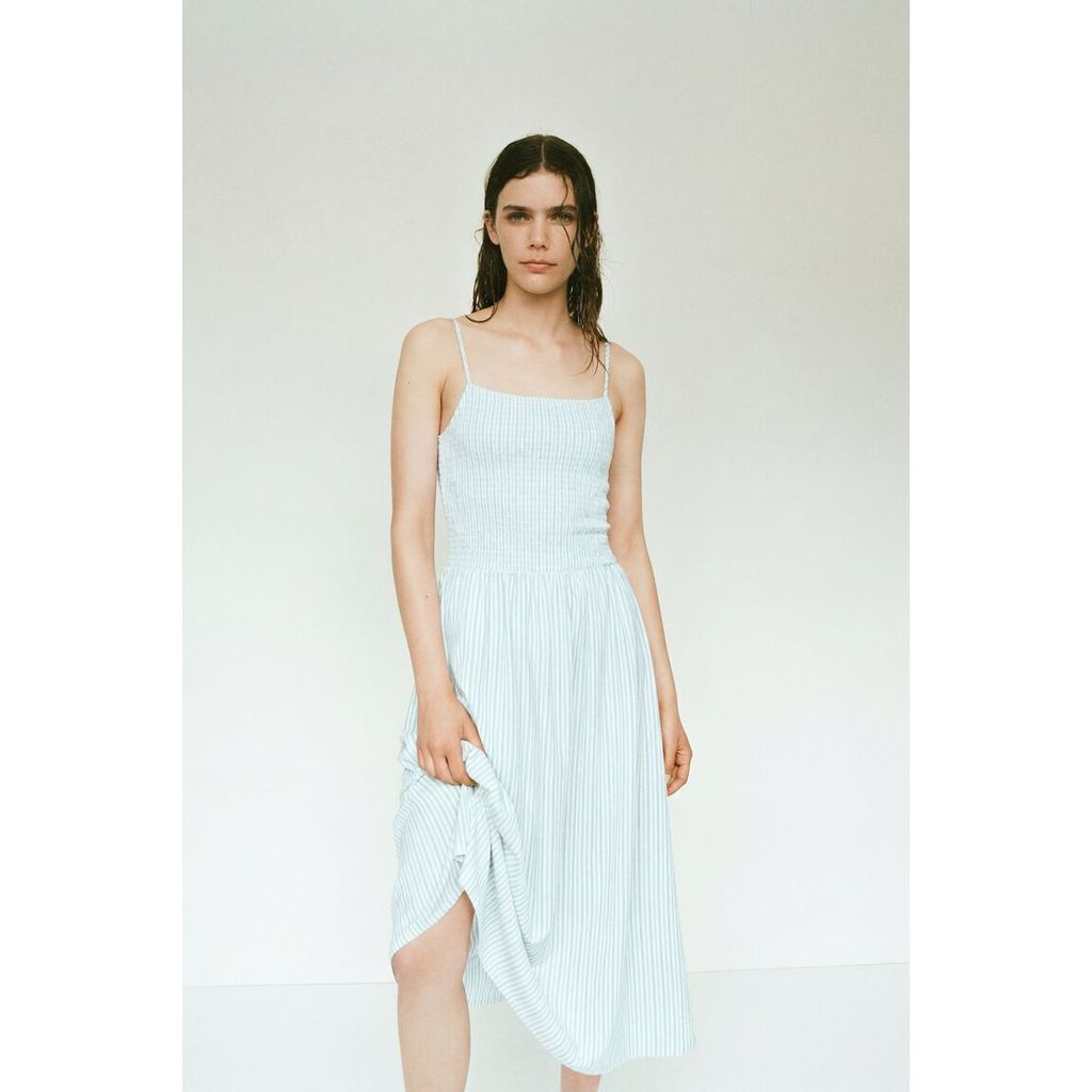 ลด 25%: H&M __MGC_VARIANT_0__ — H&M __MGC_VARIANT_0__ ชุดเดรสสายรัดแบบมีการจับย่น ผู้หญิง 1283256_6