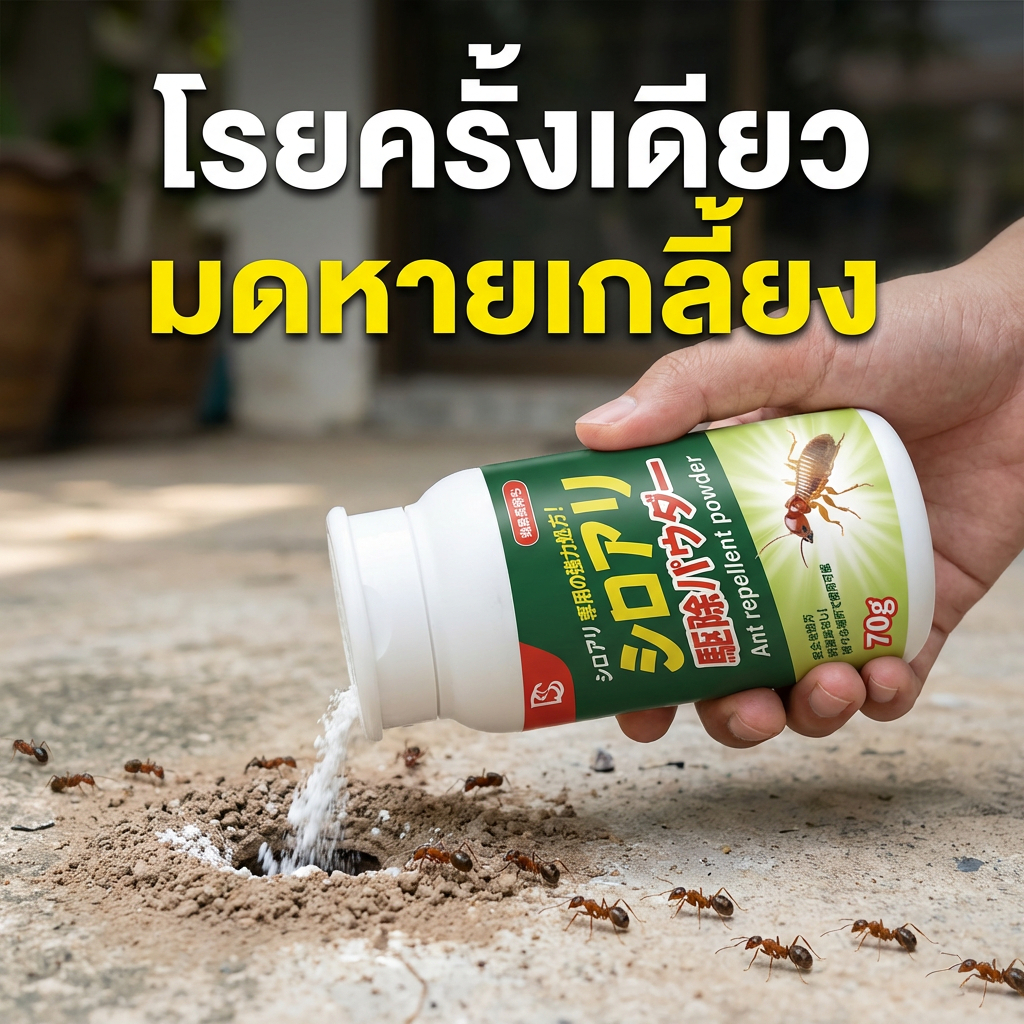 ลด 33%: ผงกําจัดมด กําจัดมดเร็ว