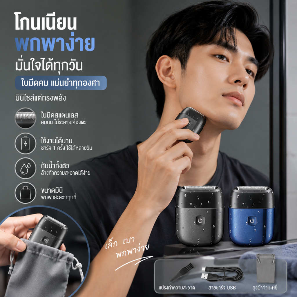 ลด 35%: Langton เครื่องโกนหนวดไฟฟ้า