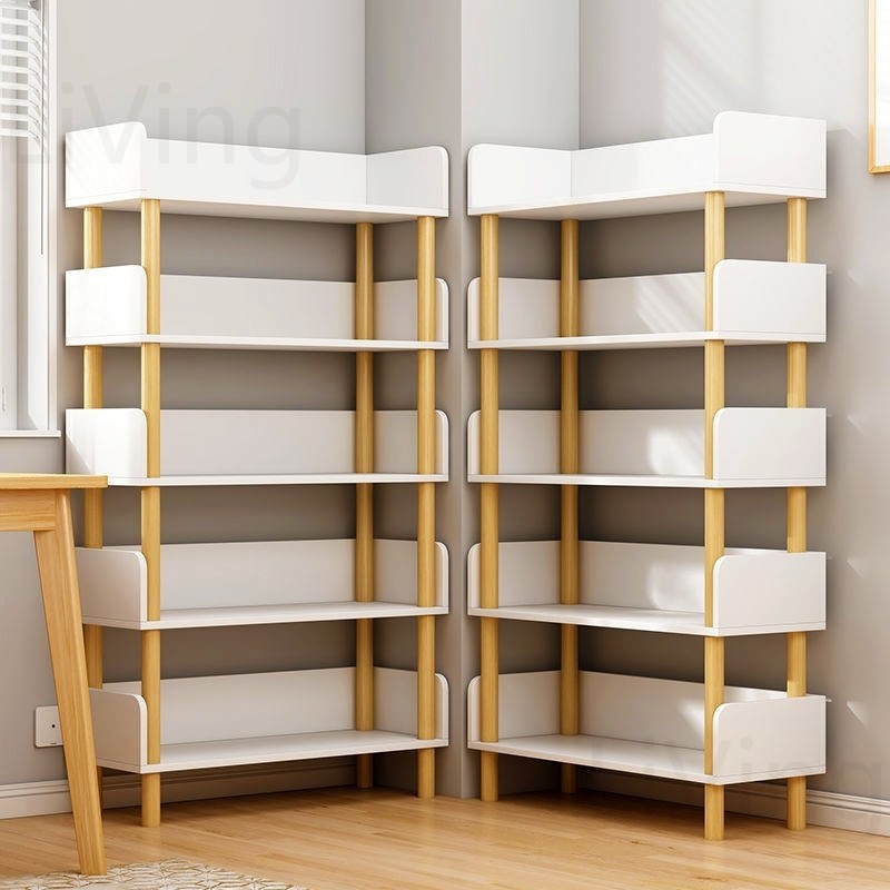 ลด 44%: Living ชั้นวางหนังสือ ทําจากไม้