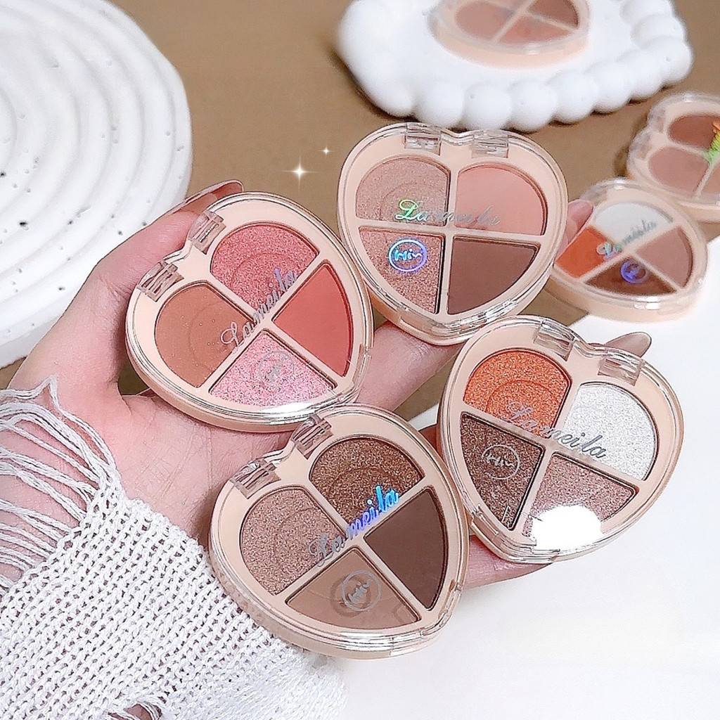 ลด 25%: candy-girl: อายแชโดว์ พาเลทอายแชโดว์ 4 สี (YC5158)