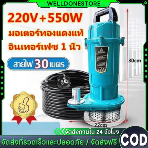 ลด 43%: อัพเกรดสาย 30m ไดโว่ดูดน้ํา 1