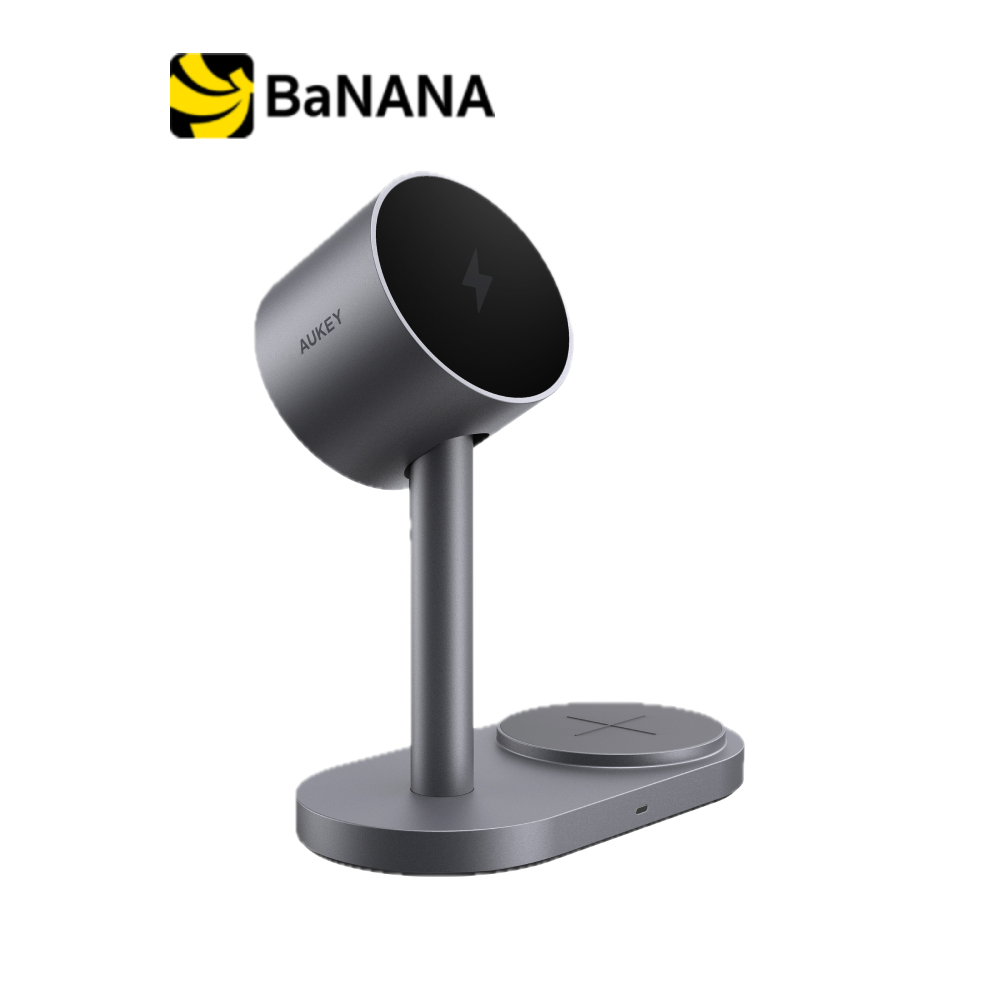 ราคาลดลงใหม่: ที่ชาร์จไร้สาย AUKEY 2-in-1 Qi2.2 Wireless (LC-MC213)
