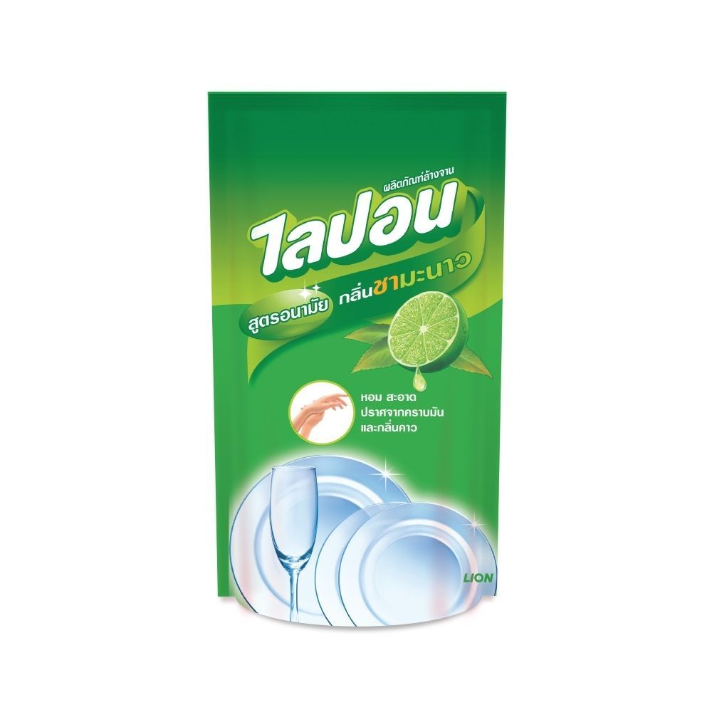 ลด 25%: ไลปอน น้ํายาล้างจาน กลิ่นชามะนาว