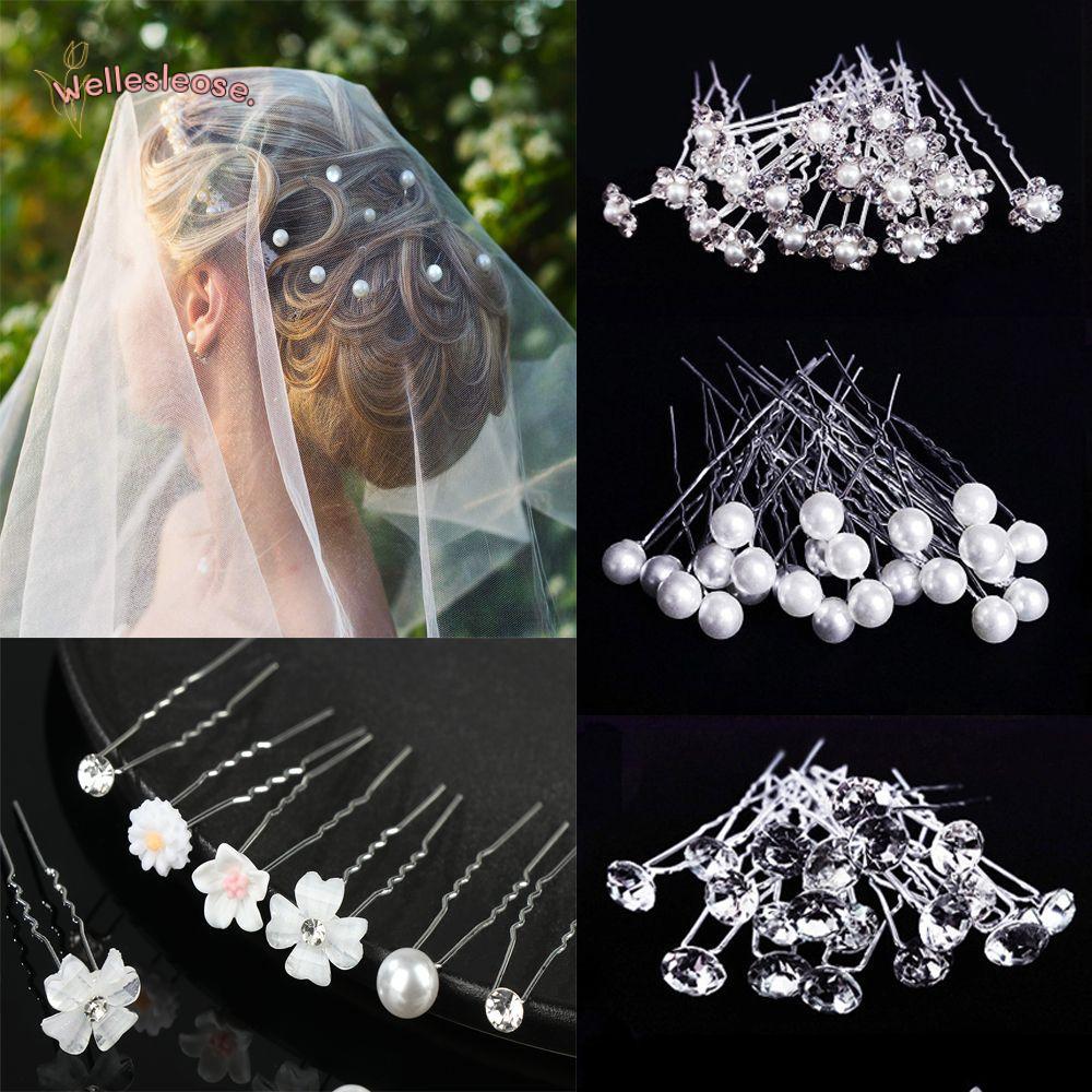 ลด 37%: WELLE 20 ชิ้นเจ้าสาว Hairpin