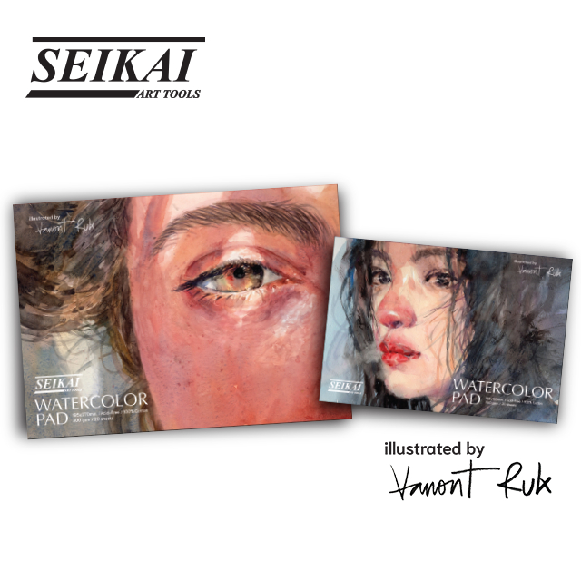 ลด 45%: SEIKAI สมุดสีน้ํา VANONT
