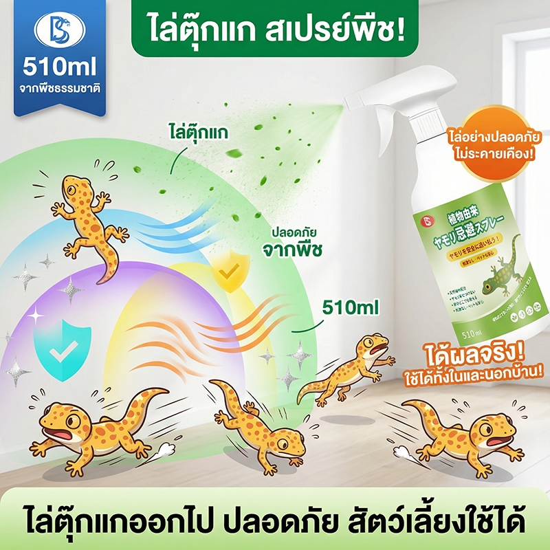 ลด 36%: ไม่มีตุ๊กแกใน 100 ปี Max
