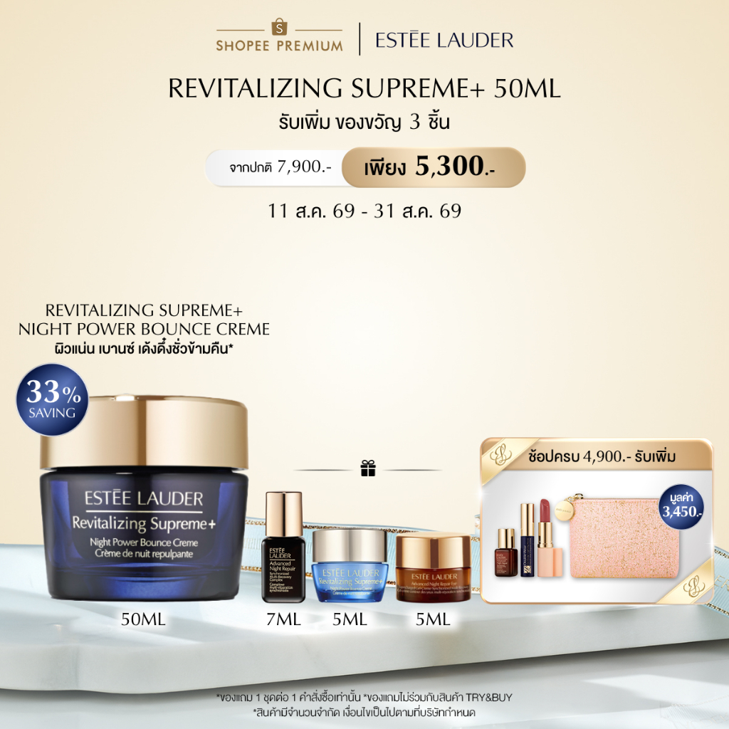 ลด 37%: Estee Lauder Revitalizing