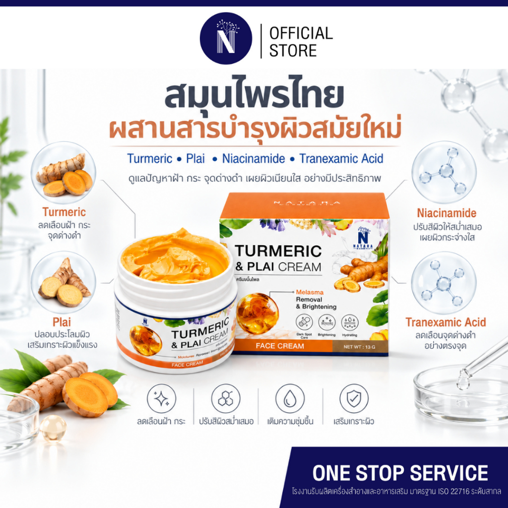 ลด 45.5% ครีมลดรอยดํา ณฐรา 13 กรัม