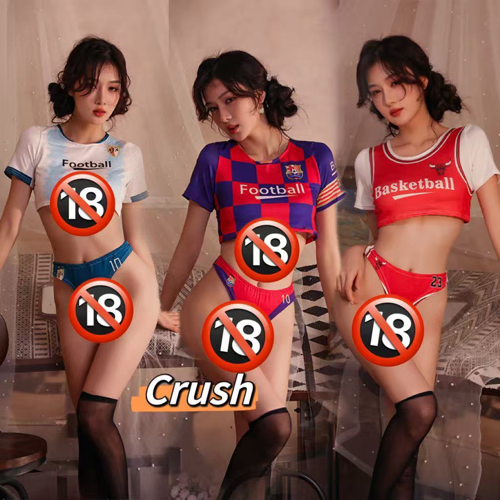ราคาลดลงใหม่: Crush อาเซนอล ชุดนอนไม่ได้นอน ชุดนอนเซ็กซี่ ชุดบอล (ZQ)