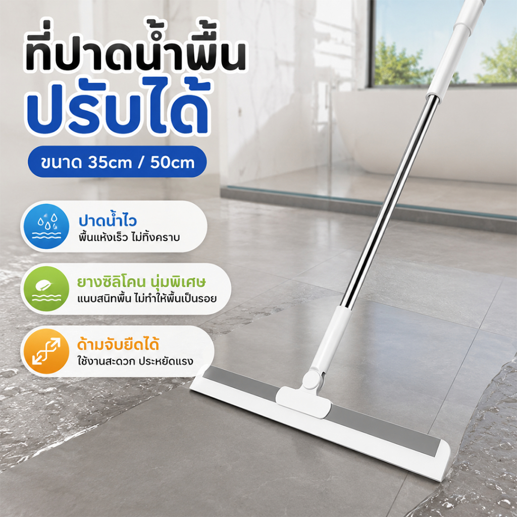 ลดลง 31.9% ไม้รีดน้ําพื้น ด้ามยืดหด