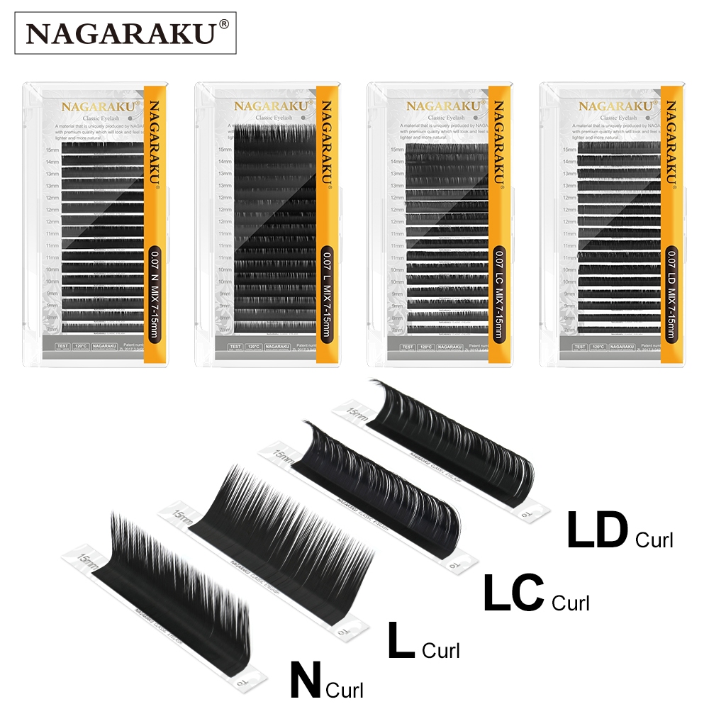 ลด 41%: Nagaraku ขนตาปลอม L LC LD