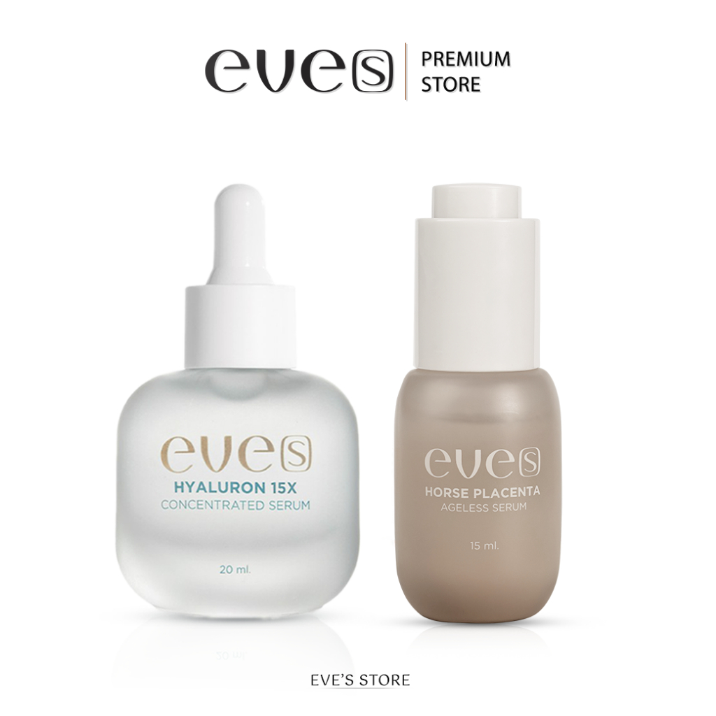 ลด 65%: EVES อีฟส์ เซตคู่ ผิวอิ่มฟู