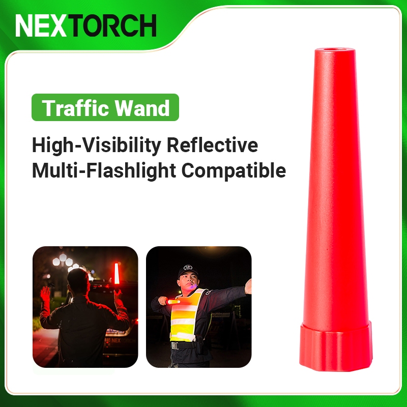 ลด 47%: NEXTORCH ไฟฉายจราจร P80 ไฟฉาย เตือน (ไม่รวมไฟฉาย)