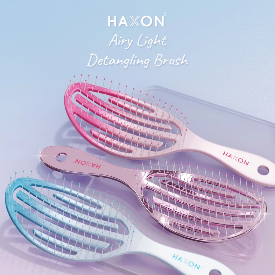 Haxon หวี แบรนด์ดูแลเส้นผมที่ไม่ทำร้ายผมและหนังศีรษะ