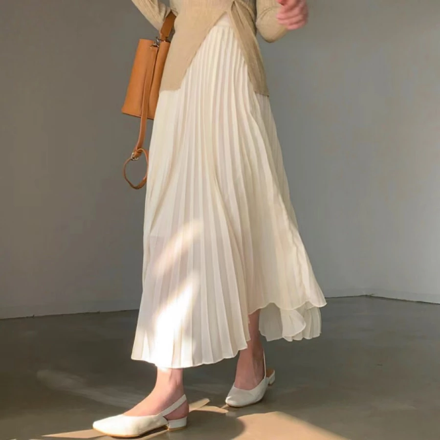 กระโปรงยาวทำงาน ลุคสุภาพใส่ได้ทุกวัน